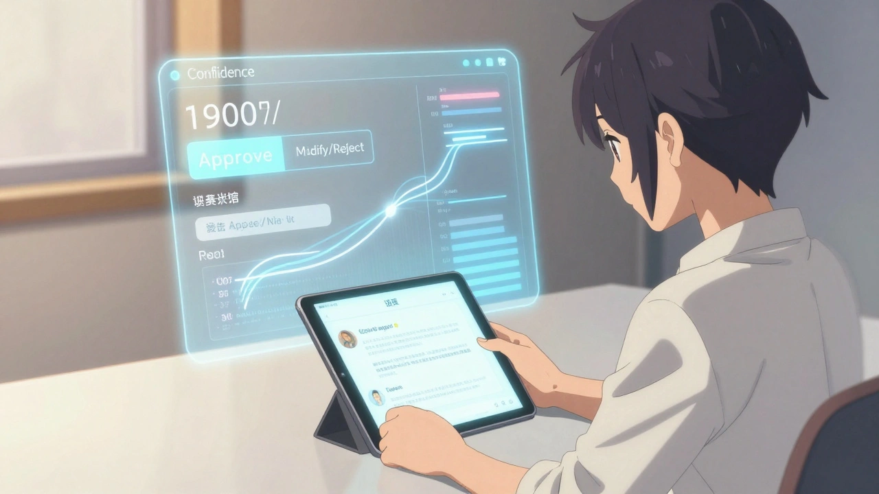 Opérations Human-in-the-Loop pour l'IA générative : Revue, approbation et gestion des exceptions