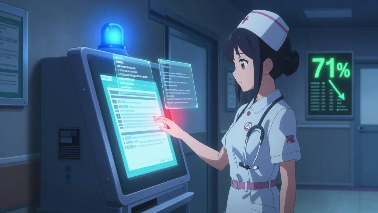 Une infirmière est arrêtée par un avatar AI qui bloque un partage non autorisé de données médicales selon HIPAA.