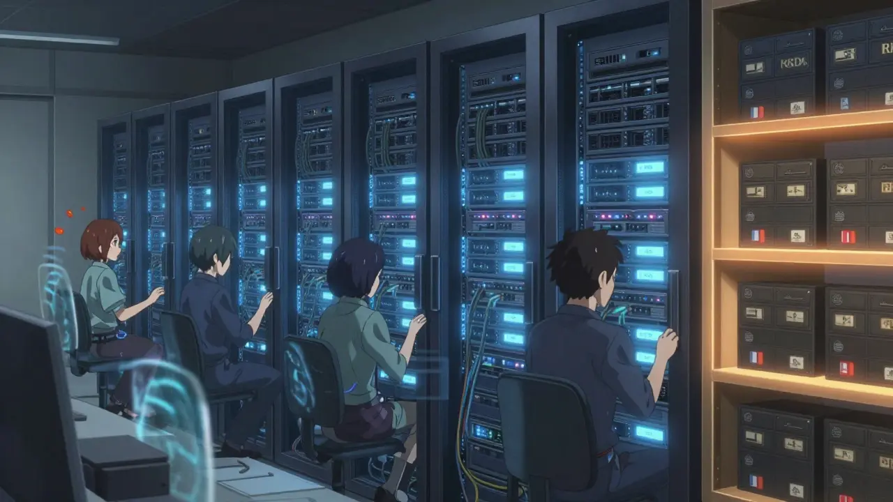 LLM sur site et cloud privé pour la gestion des données réglementées