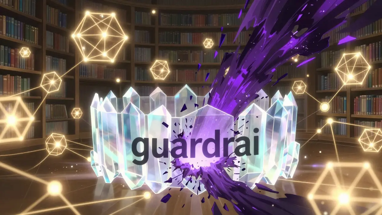 Barrière cristalline protégeant un réseau neuronal contre une attaque informatique.