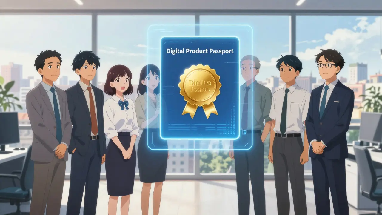 Équipe professionnelle validant la conformité légale d'un produit numérique à Paris.