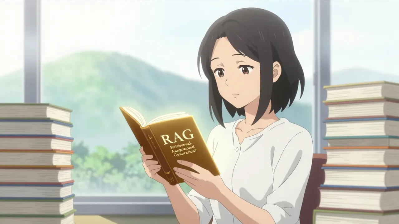 Jeune femme sereine tenant une seule page dorée lumineuse dans un environnement épuré.