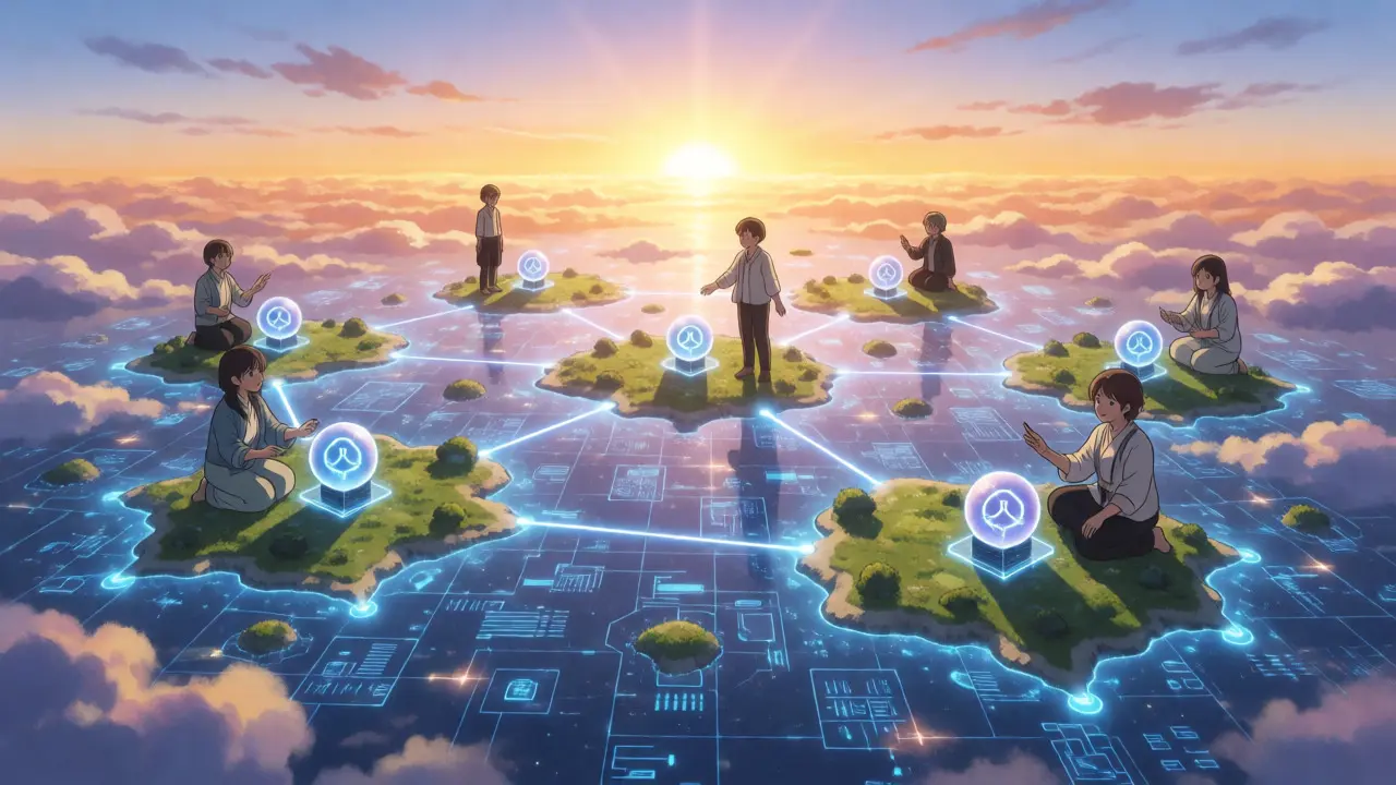 Modèles LLM optimisés flottant sur des îles d'infrastructure Kubernetes